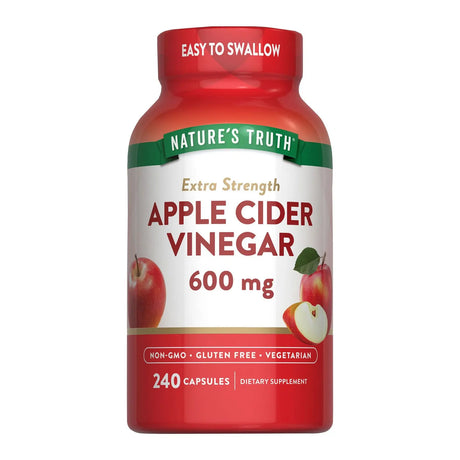 Nature's Truth Apple Cider Vinegar Capsules (240 ct.) | Non-GMO Â· Wellness Support Nature's Truth