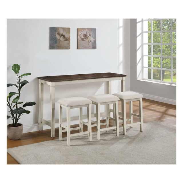 Home to Office Sara Console Set (4-Pc) | USB-Charging Entryway Solution Home 2 Office