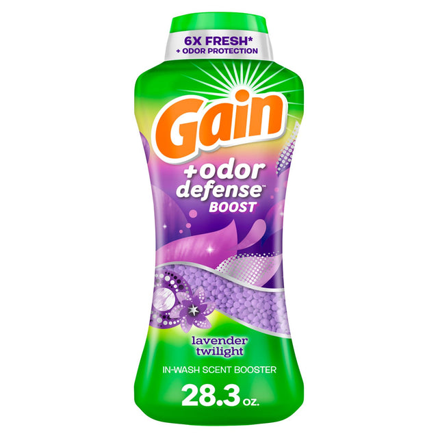 Gain Odor Defense Scent Booster Beads Lavender Twilight