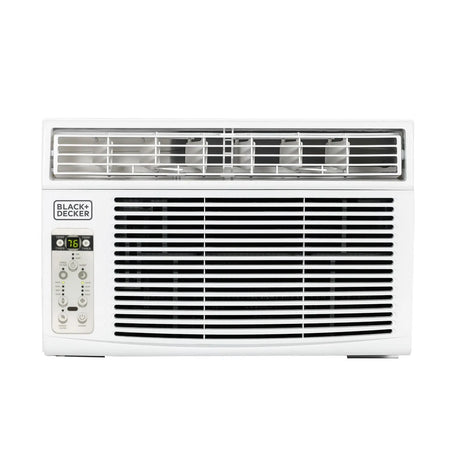 Black+Decker 12,000 BTU Inverter Window AC | Efficient White Cooling Unit Black + Decker