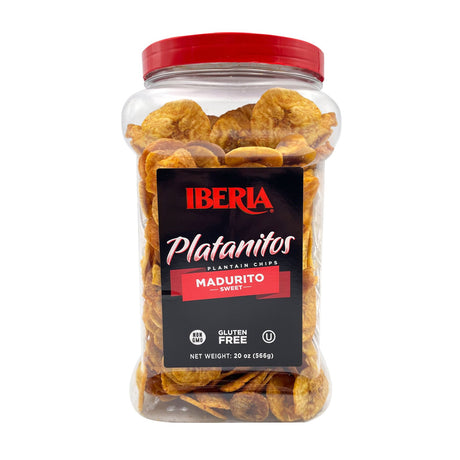 Iberia Sweet Plantain Chips bag