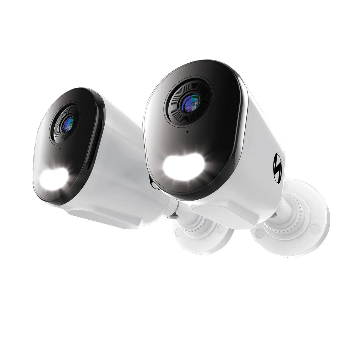 Night Owl Wired 4K Deterrence Bullet Cameras (2 pk.) | High-Resolution Security Monitoring Night Owl