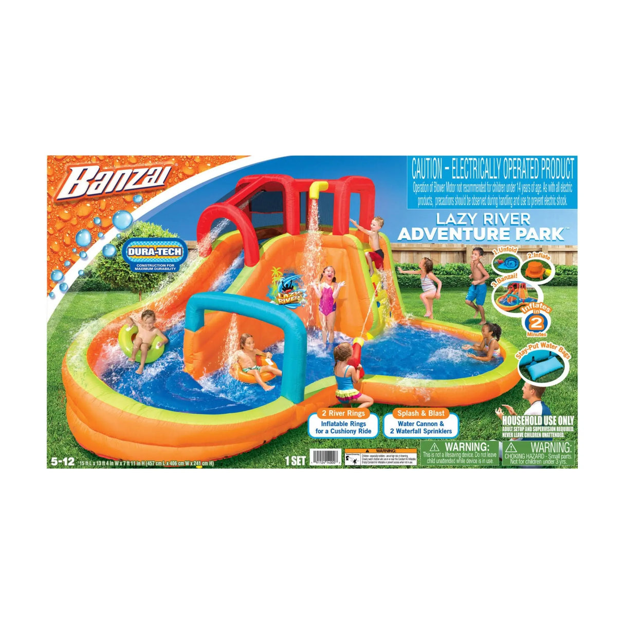 Banzai Lazy River Adventure Park | Inflatable Pool Ride Banzai