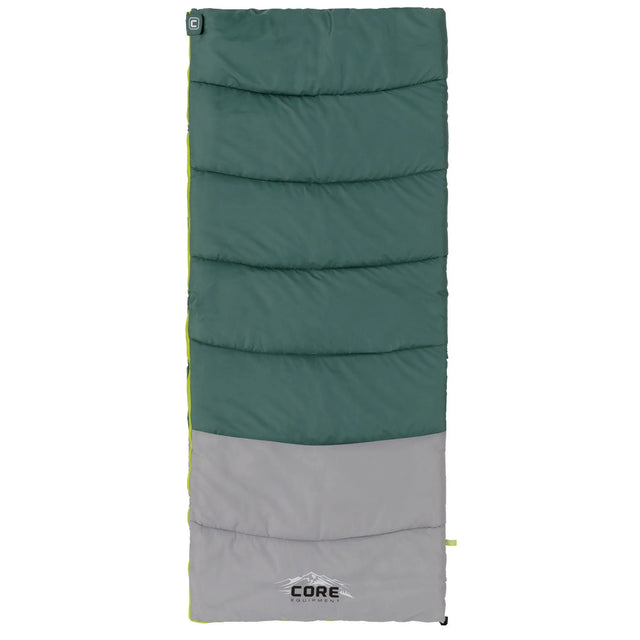 CORE 30Â° Rectangle Sleeping Bag | Cozy Camping Comfort Core Equipment