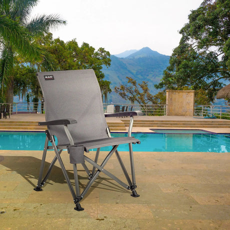 Mac Sports Parkkar Camp Chair | Portable Outdoor Seating Mac Sports
