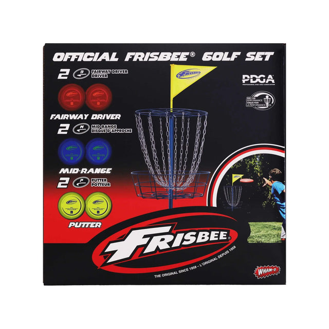 Frisbee Golf Set | Official Distance Disc & Targets for Outdoor Fun Wham-O