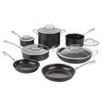 Cuisinart Hard Anodized Cookware (12-Pc) | Durable & Dishwasher Safe Essentials Cuisinart