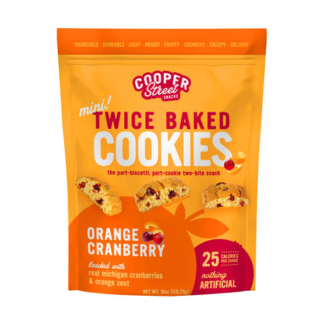 Cooper Street orange cranberry cookies bag