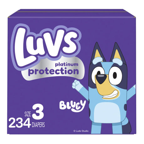 Luvs Platinum Protection Diapers | LeakGuard & Gentle Comfort for Babies Luvs