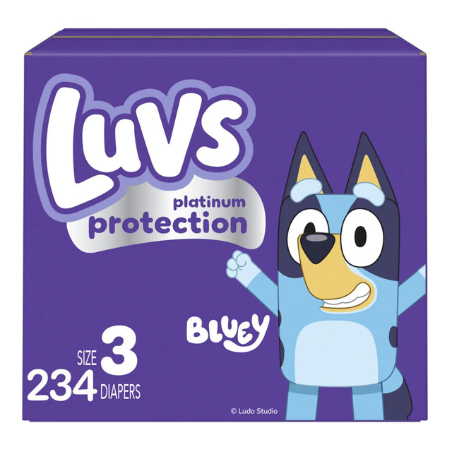 Luvs Platinum Protection Diapers | LeakGuard & Gentle Comfort for Babies Luvs