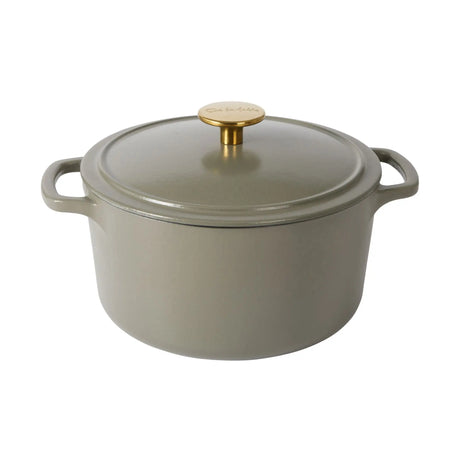 Sur La Table Â· Enamel Cast Iron Dutch Oven (3.5 Qt., Green) | Even Heat Distribution & Stylish Finish Sur La Table