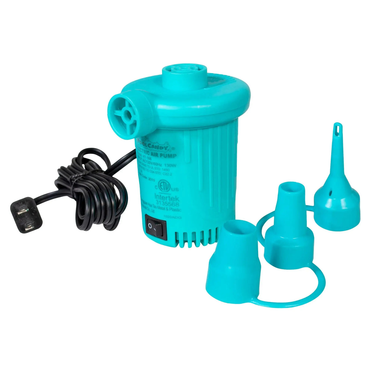 Inflate-Mate Electric Pump (Blue) | Rapid Air Inflation Tool PoolCandy