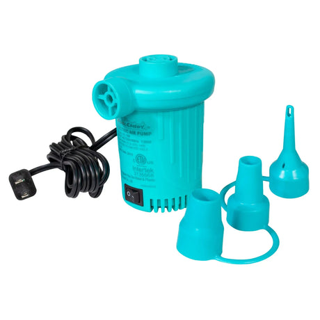 Inflate-Mate Electric Pump (Blue) | Rapid Air Inflation Tool PoolCandy