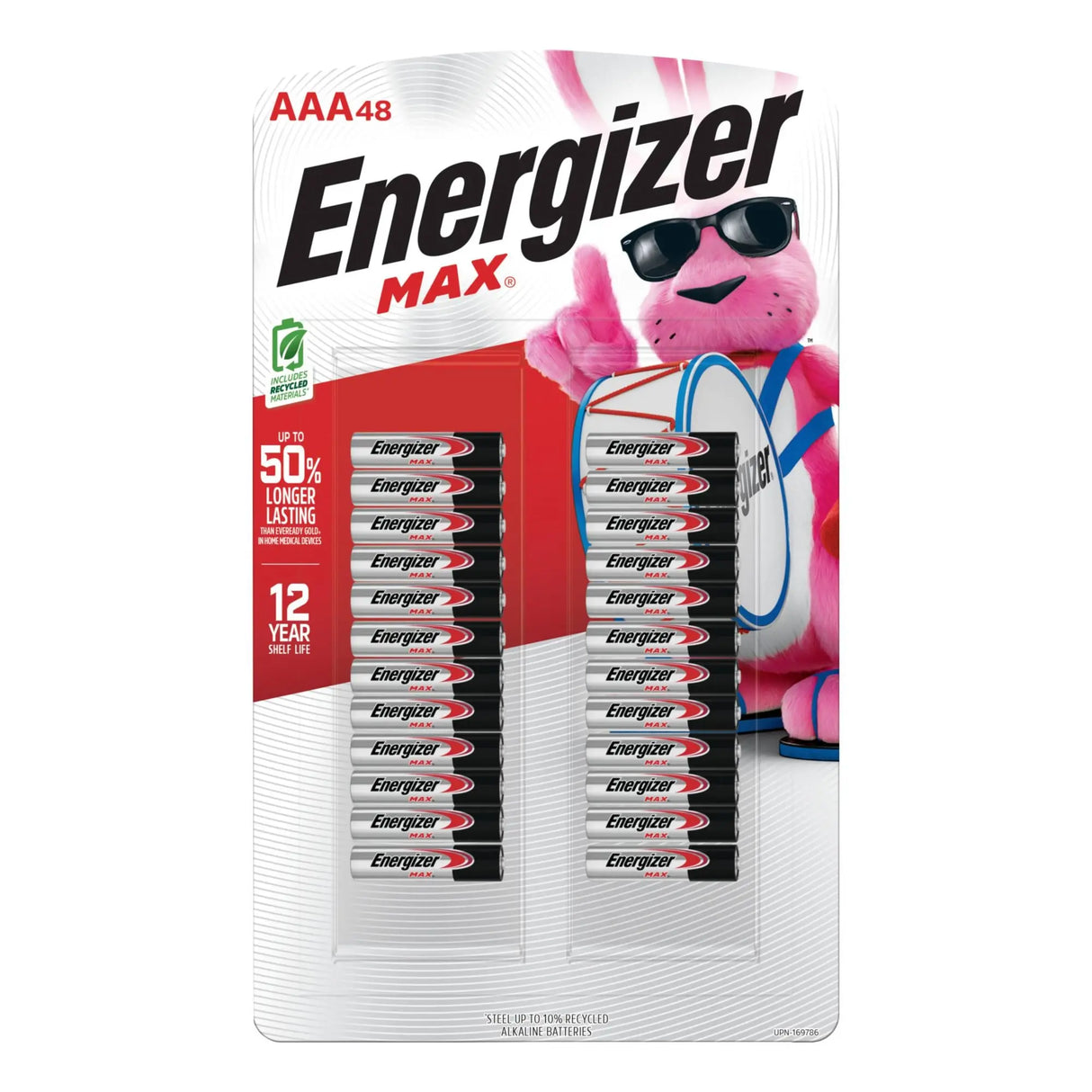 Energizer MAX AAA Batteries (48-Pack) | Extended Life for Remotes, Toys & Small Electronics Energizer