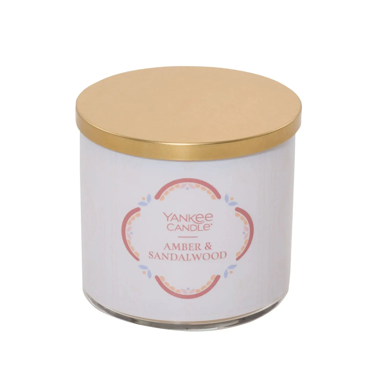 Yankee Candle Amber & Sandalwood (3-Wick Jar) | Warm, Earthy Fragrance Yankee Candle