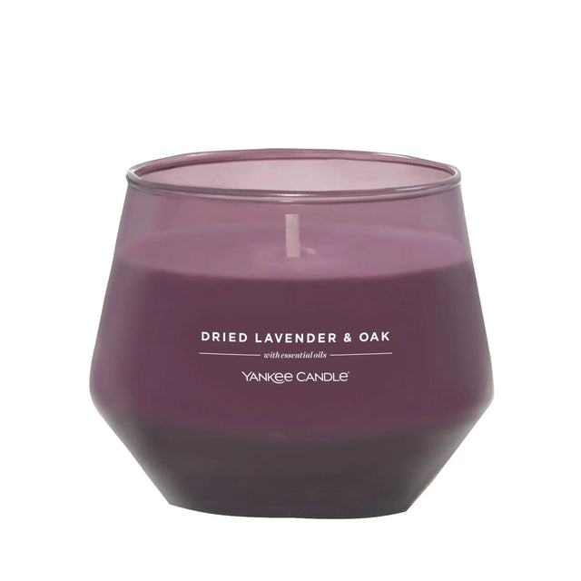 Yankee Candle Dried Lavender & Oak | Rustic, Herbal Scent in Studio Collection Jar Yankee Candle