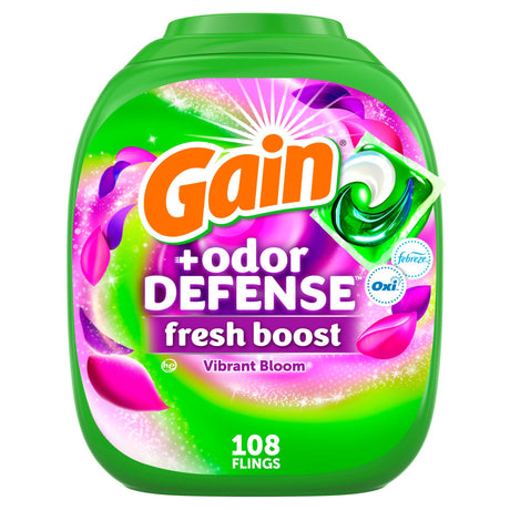 Gain Flings Vibrant Bloom pacs