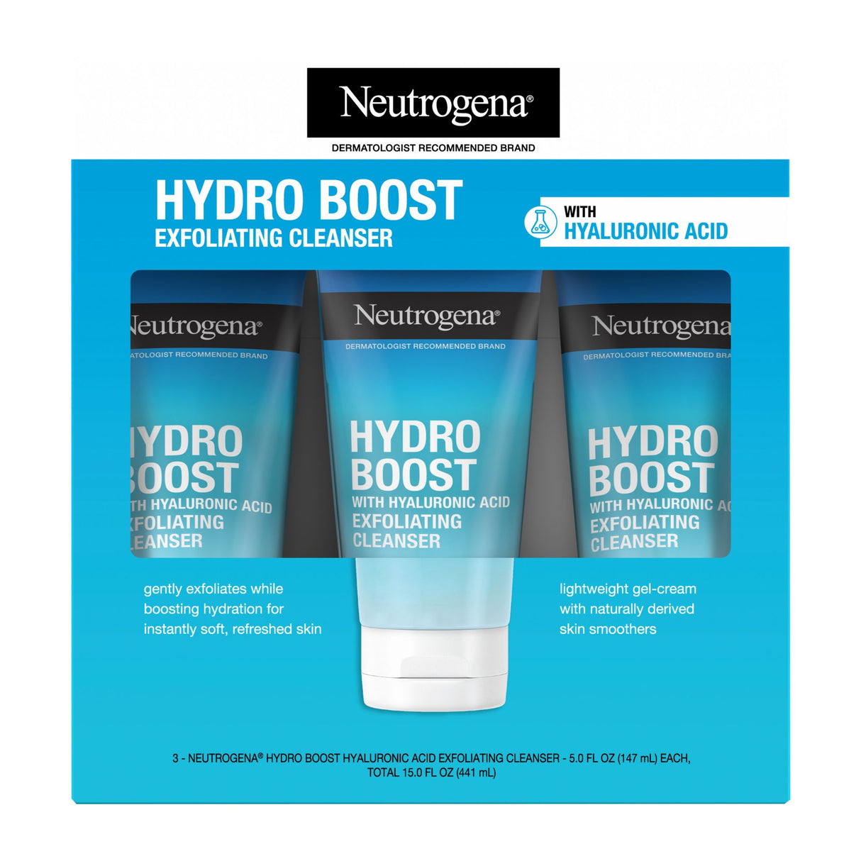Neutrogena Hydro Boost Exfoliating Cleanser