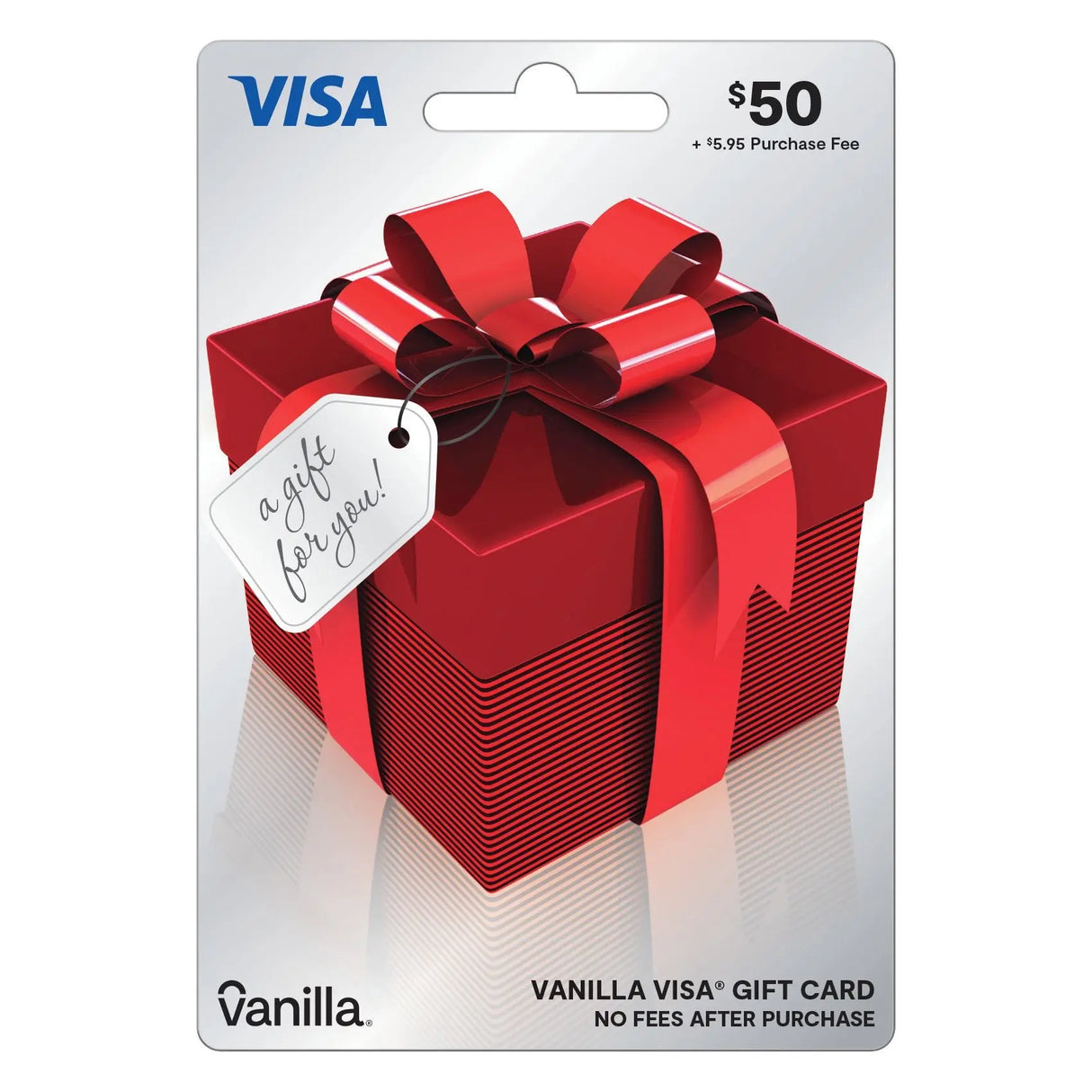 Visa Gift Box Gift Card ($50) | Sleek Spending Card Visa