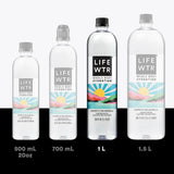 Premium Purified Water, Ph Balanced with Electrolytes, 100% Recycled Plastic Bottles, 33.8 Fl Oz, 1L (Pack of 6)