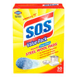 S.O.S. Steel Wool Soap Pads (50 ct) | Heavy-Duty Cleaning for Stubborn Messes S.O.S.