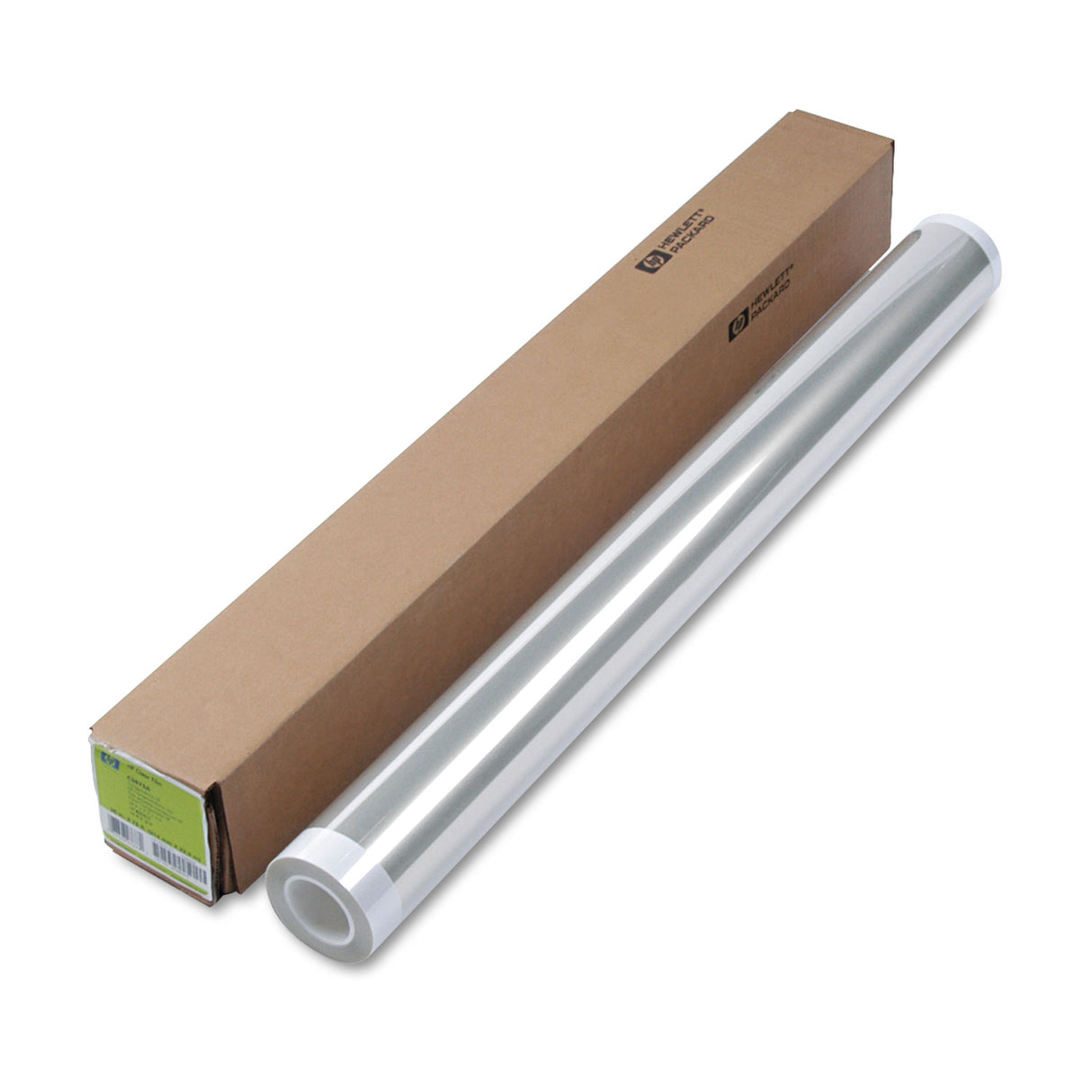 HP DesignJet Large Format Paper for Inkjet Prints, 5 mil, 36" x 75 ft, Clear (C3875A)