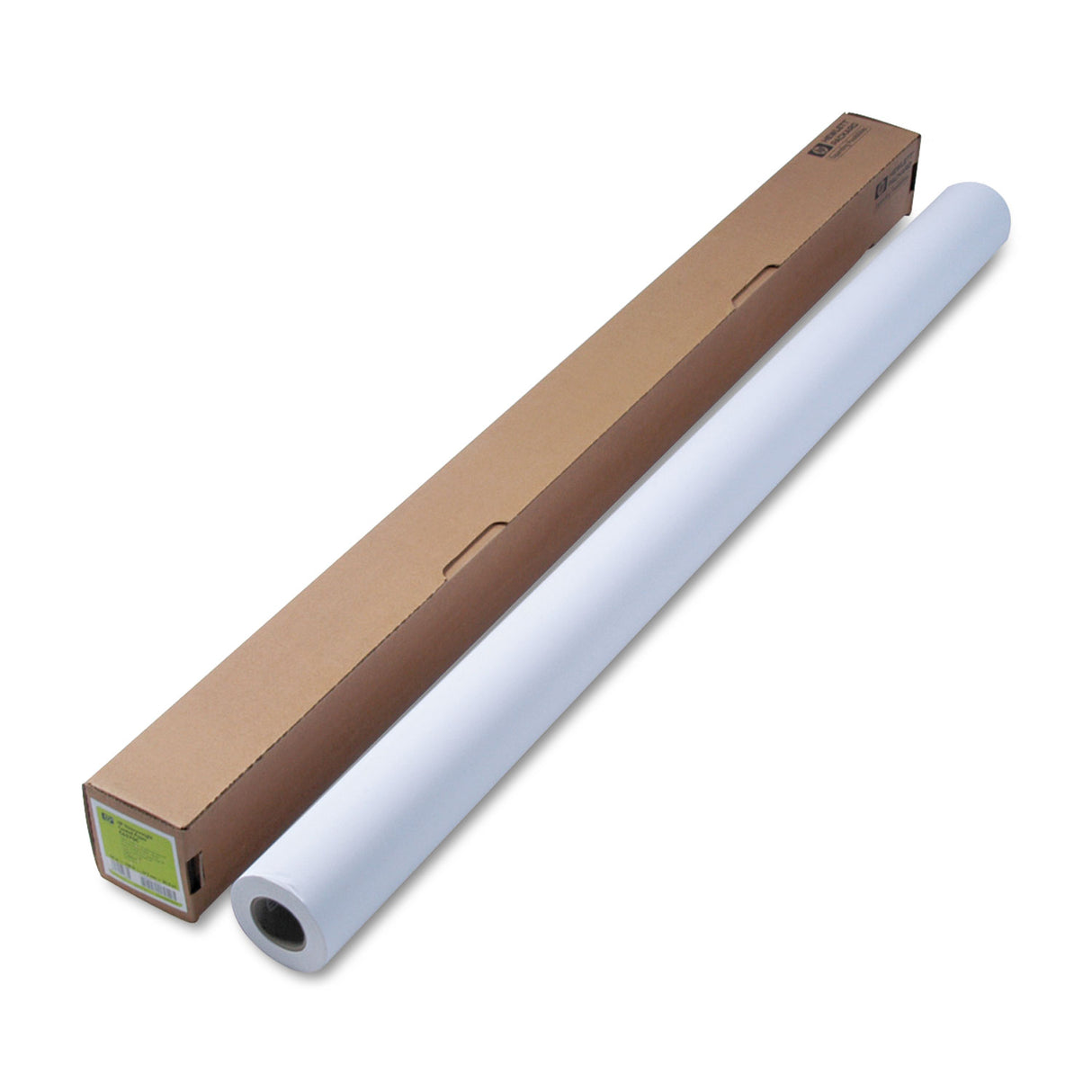 HP DesignJet Large Format Paper for Inkjet Prints, 54" x 100 ft, Coated White (C6570C)