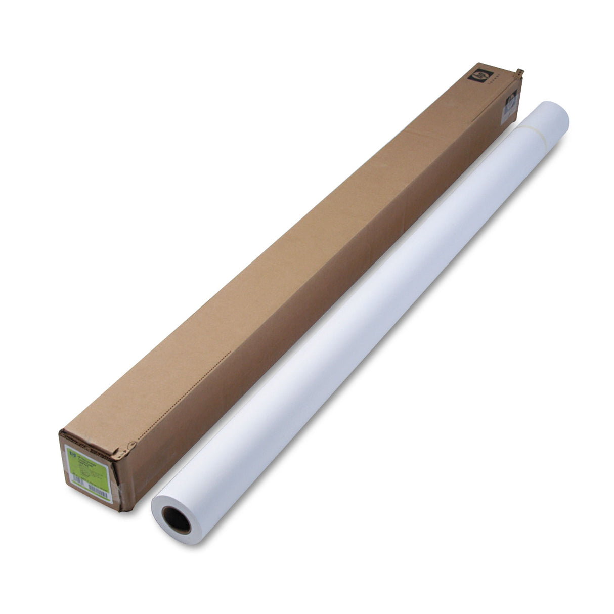 HP DesignJet Large Format Paper for Inkjet Prints, 60" x 100 ft, Coated White (C6977C)
