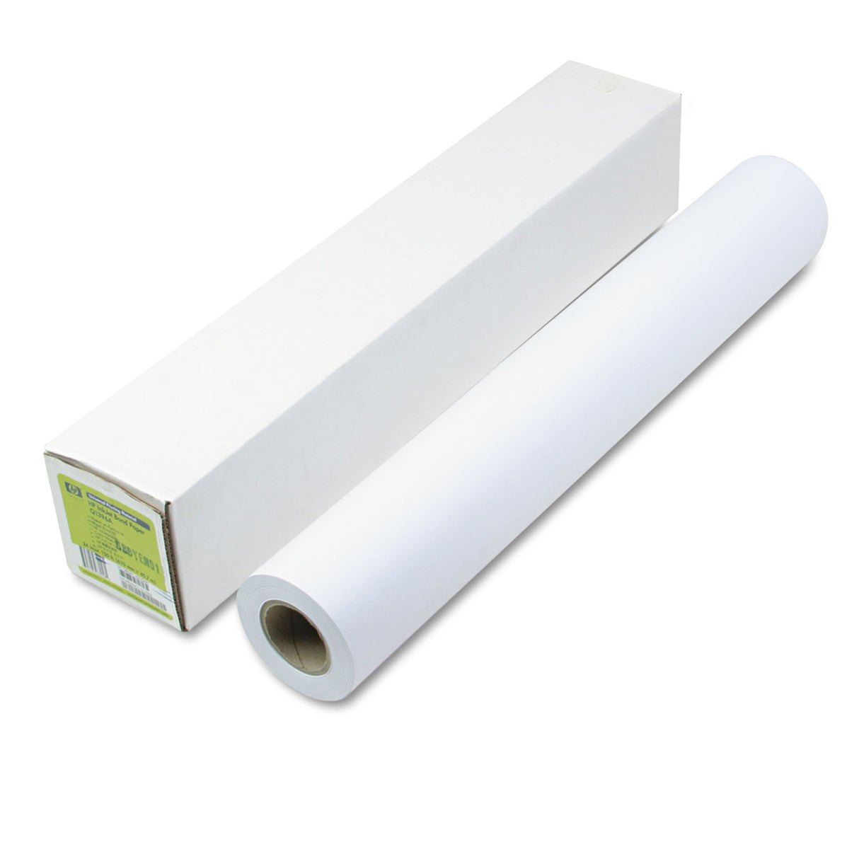 HP DesignJet Large Format Paper for Inkjet Prints, 4.2 mil, 24" x 150 ft, White (Q1396A)