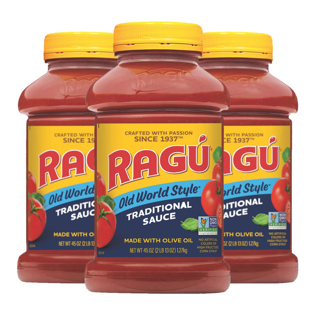 Ragu Old World Style Traditional Sauce 3-pack