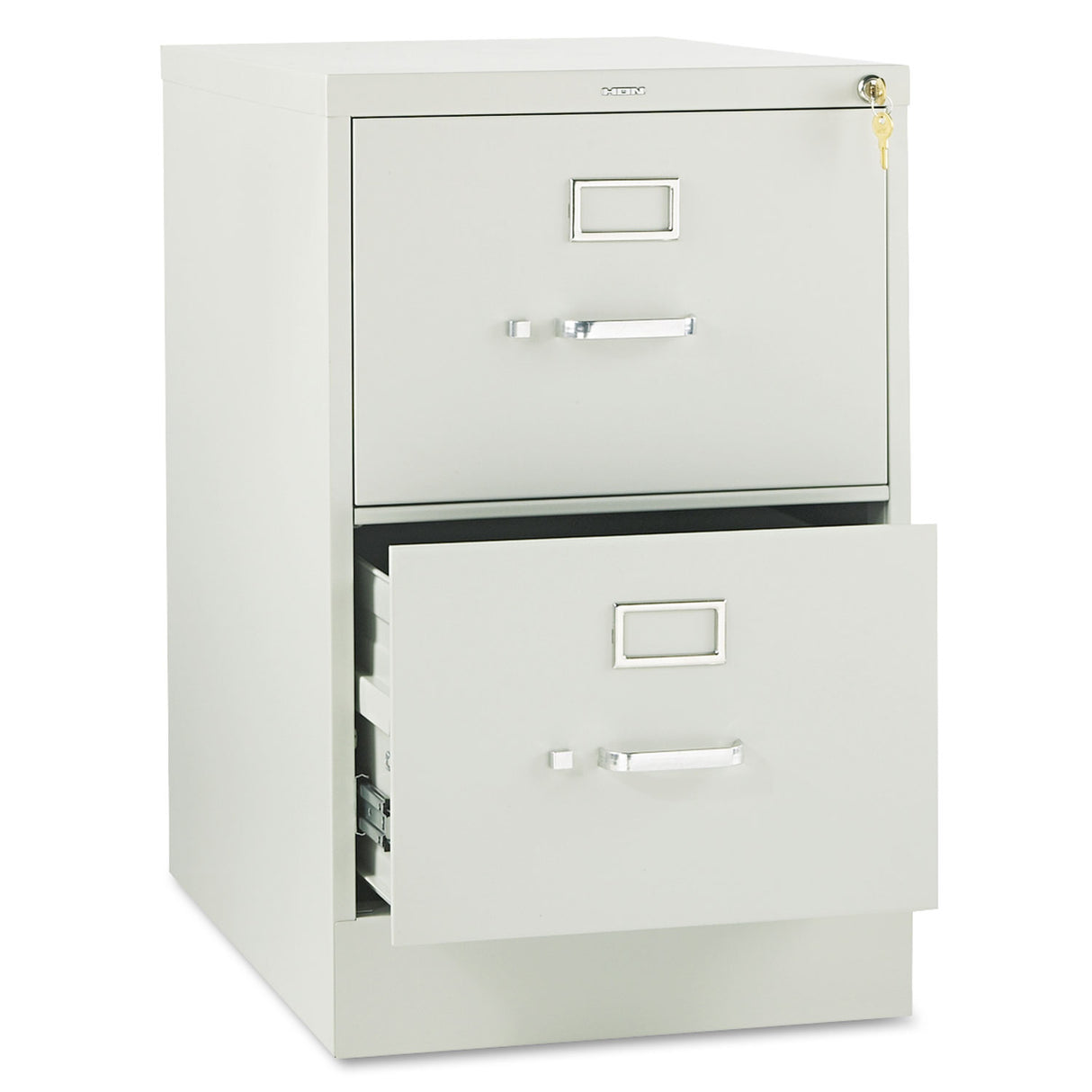 HON 310 Series Vertical File, 2 Legal-Size File Drawers, Light Gray, 18.25" x 26.5" x 29" (312CPQ)