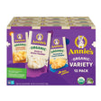 Annieâ€™s Organic Mac & Cheese Variety Pack (12-Pack, 6 oz Each) | Classic Shells with Clean Ingredients Annie's