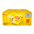 Lay's Classic Potato Chips (50-Pack, 1 oz Each) | Crisp, Golden Snack Frito-Lay