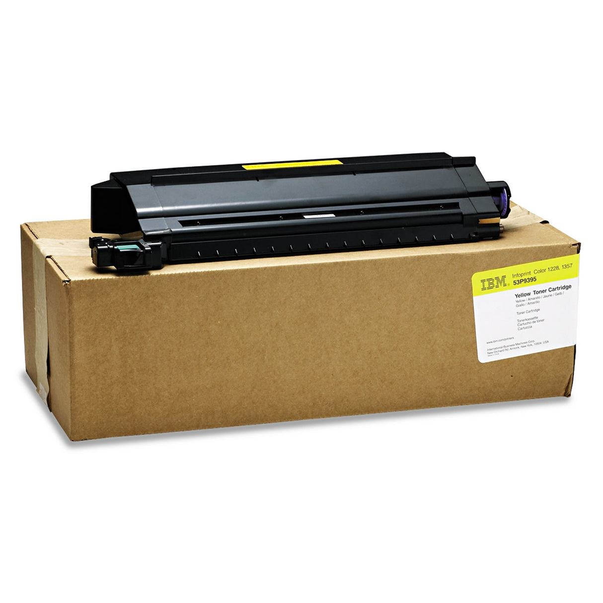 InfoPrint 53P9395 High-Yield Toner, 14,000 Page-Yield, Yellow