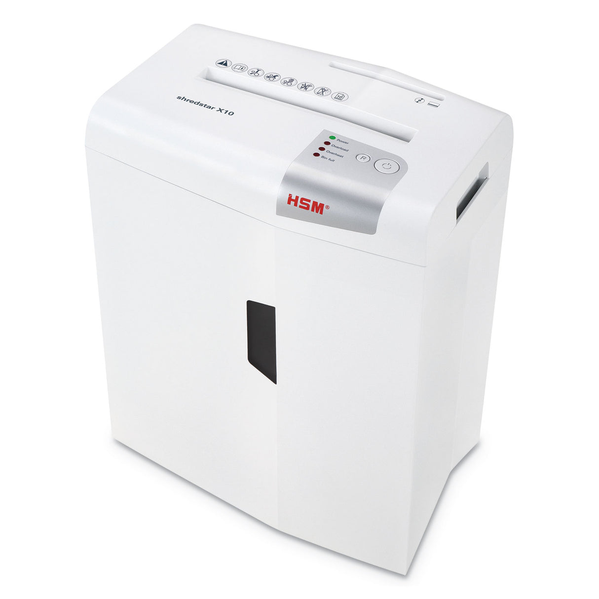 HSM shredstar X10 Cross-Cut Shredder, 10 Manual Sheet Capacity (1045)