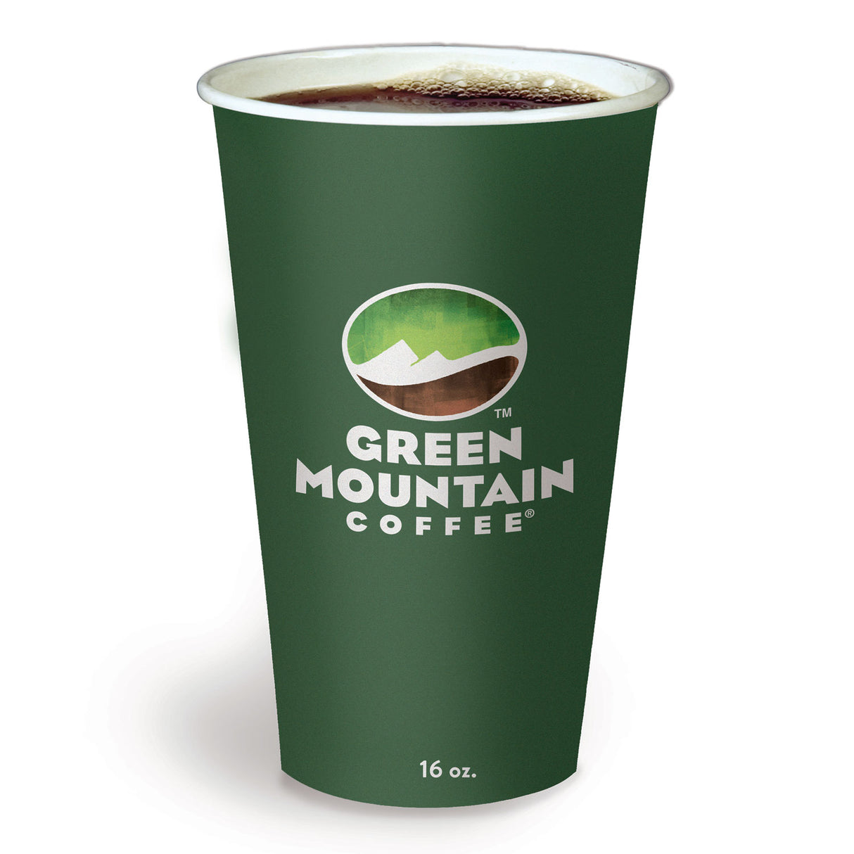 Keurig Paper Hot Cups, 16 oz, Green Mountain Design, Multicolor, 1,000/Carton (93768)