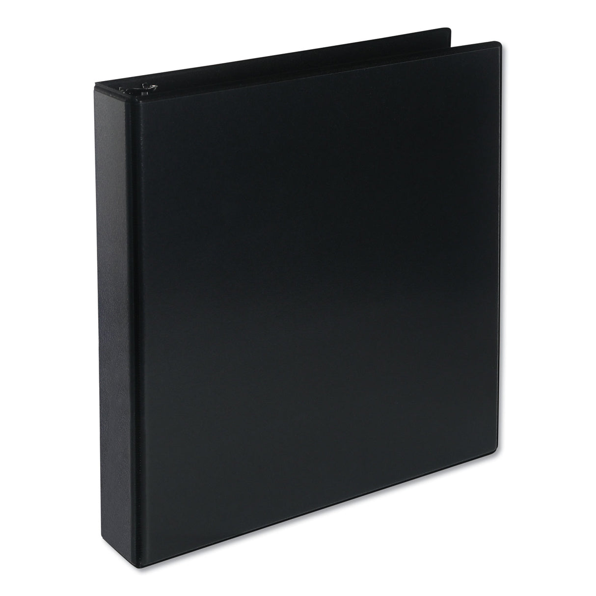 Universal Deluxe Round Ring View Binder, 3 Rings, 1.5" Capacity, 11 x 8.5, Black (UNV20721)