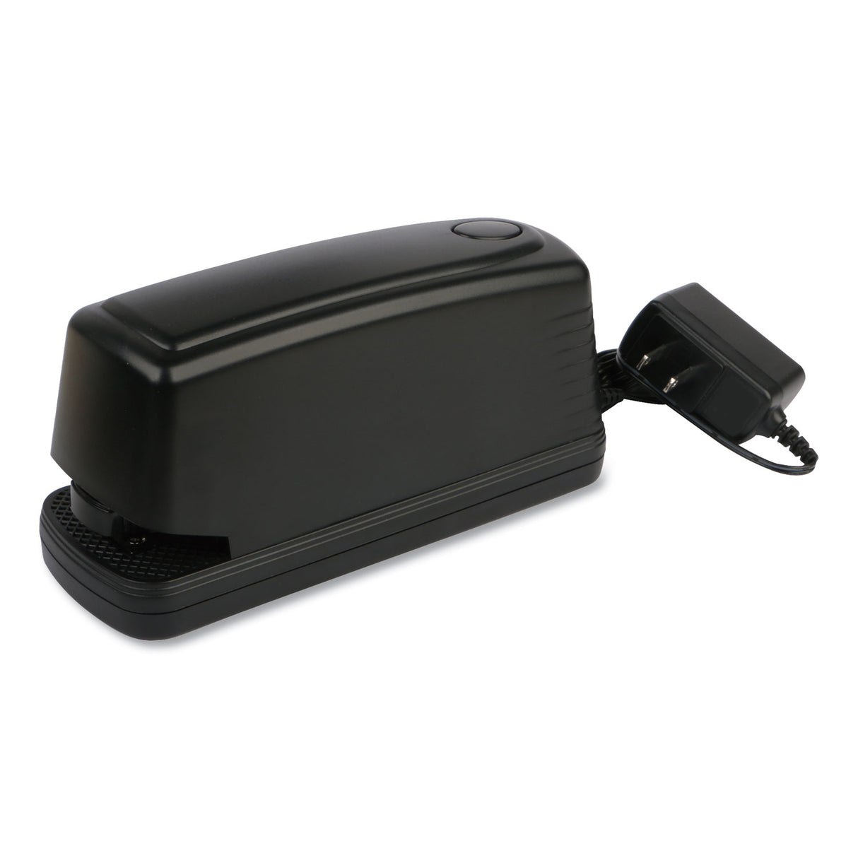 Universal Electric Stapler with Staple Channel Release Button, 20-Sheet Capacity, Black (UNV43122)