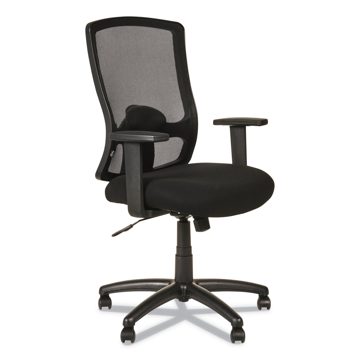 Alera Etros Series High-Back Swivel/Tilt Chair, Supports Up to 275 lb, 18.11" to 22.04" Seat Height, Black (ALEET4117B)