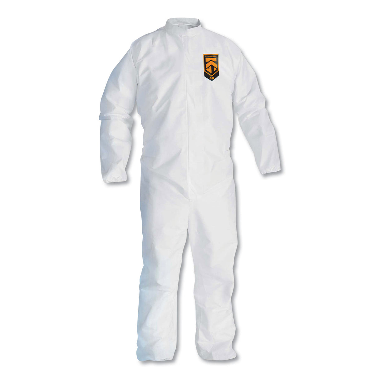 KleenGuard A30 Elastic-Back Coveralls, White, X-Large, 25/Carton (46004)