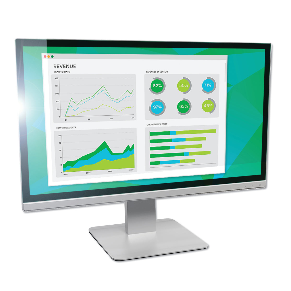 3M Antiglare Frameless Filter for 23" Widescreen Flat Panel Monitor, 16:9 Aspect Ratio (AG230W9)