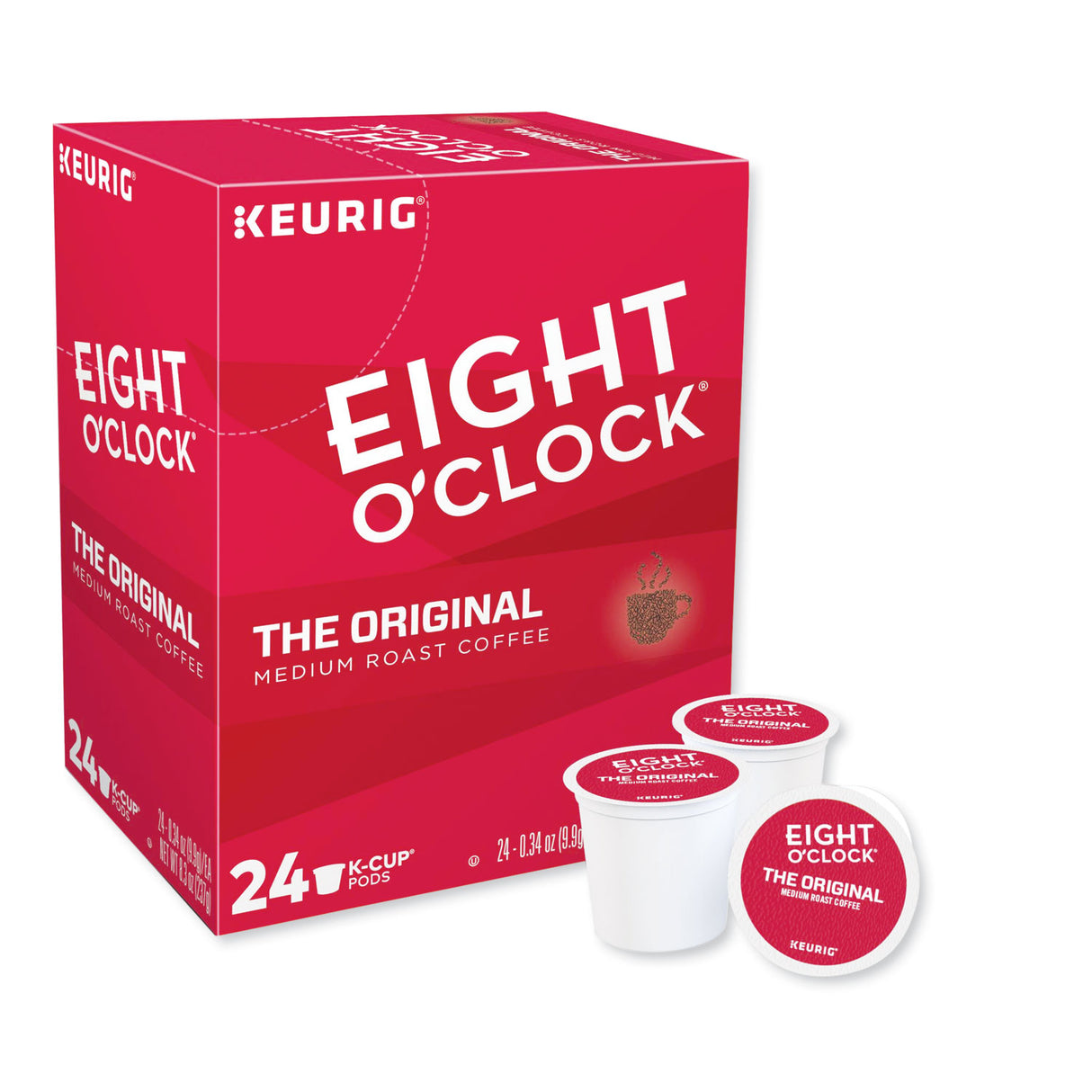 Eight O'Clock Original Coffee K-Cups, 24/Box (6405)