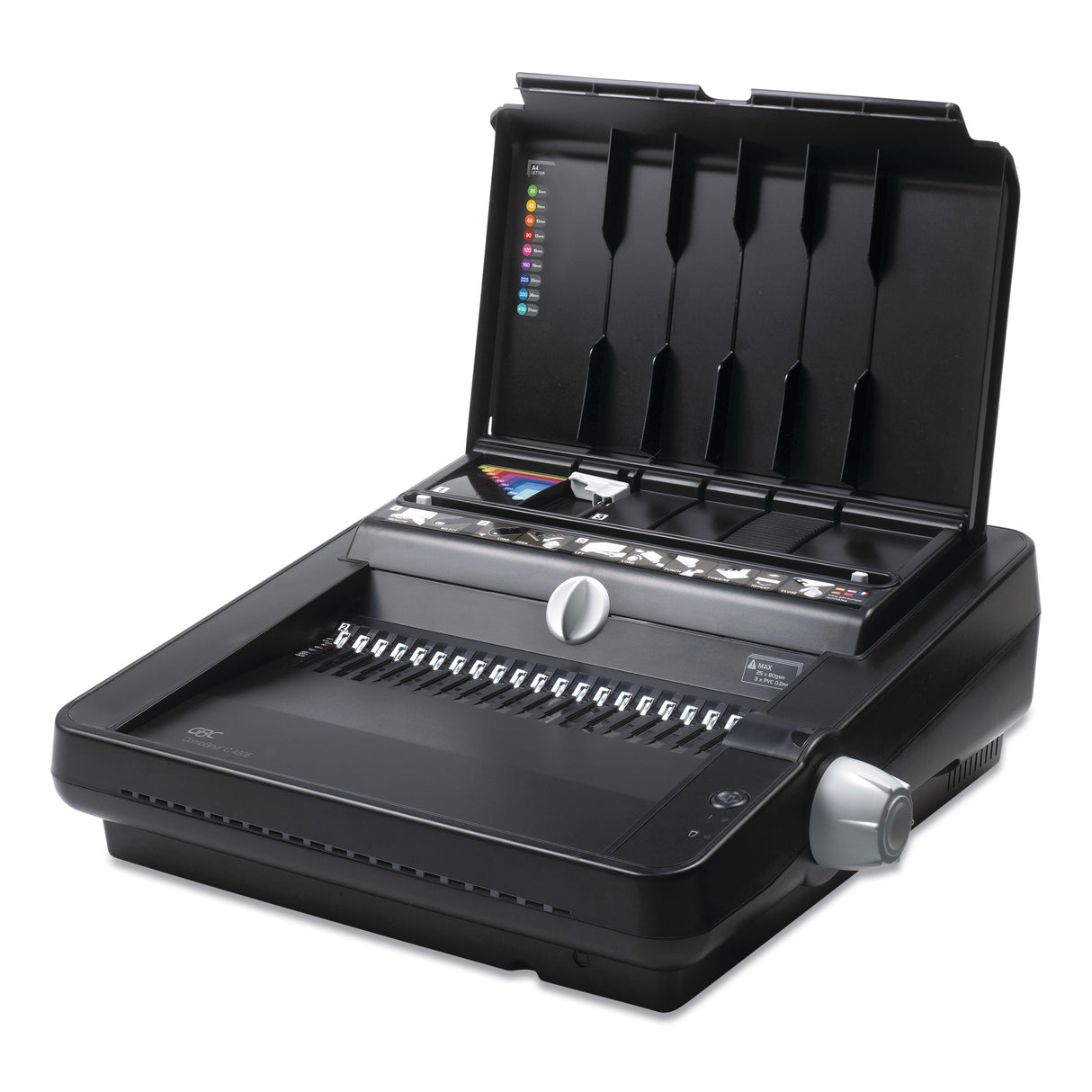 GBC CombBind C450E Electric Binding System, 500 Sheets, 18 x 17 x 13, Black (7709100)
