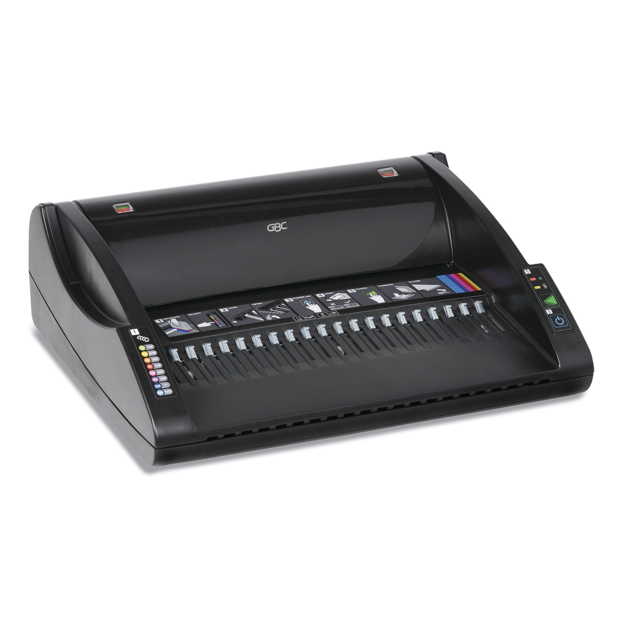 GBC CombBind C110E Electric Binding Machine, 330 Sheets, 15.44 x 12.38 x 4.78, Black (7704250)
