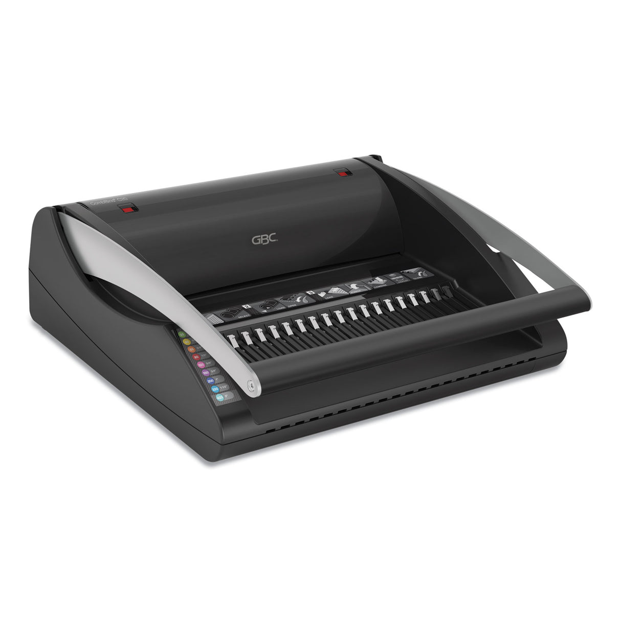 GBC CombBind C20 Manual Binding System, Binds 330, 17 7/8 x 8 1/8 x 16 5/8, Black (7706172)