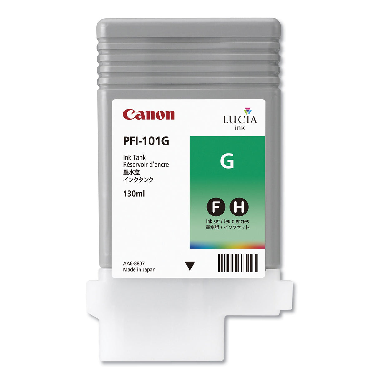 Canon 0890B001AA (PFI-101) Lucia Ink, Green