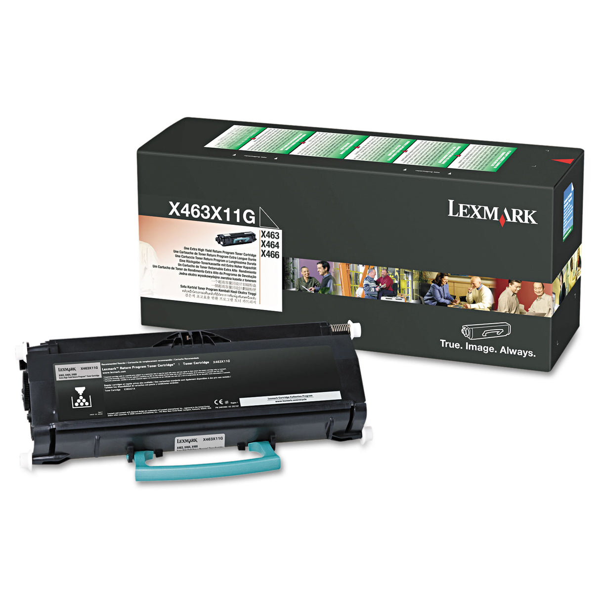 Lexmark X463X11G Return Program Extra High-Yield Toner, 15,000 Page-Yield, Black