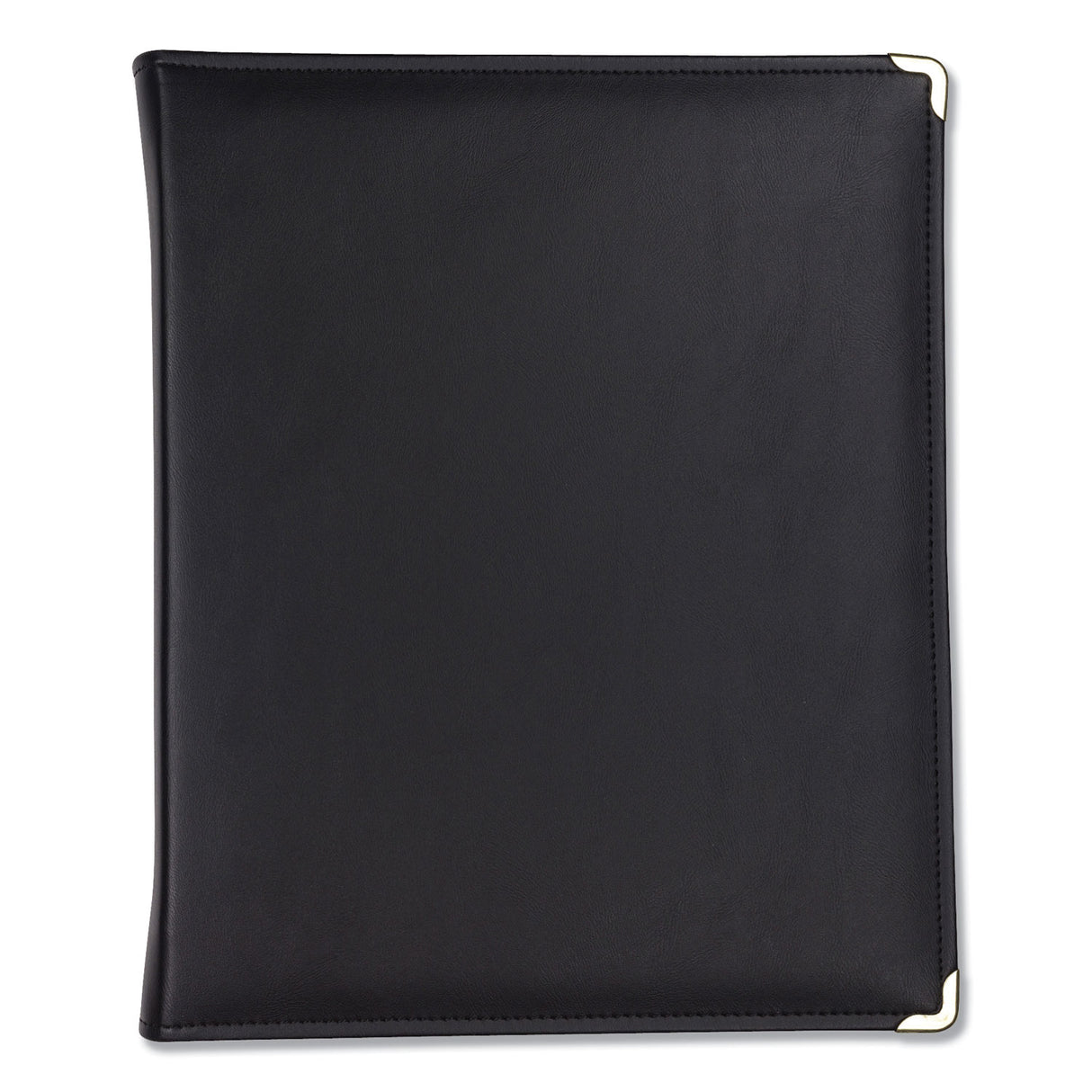 Samsill Classic Collection Zipper Ring Binder, 3 Rings, 1.5" Capacity, 11 x 8.5, Black (15250)