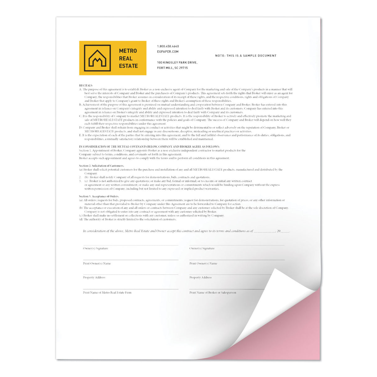Xerox Revolution Digital Carbonless Paper, 2-Part, 8.5 x 11, Pink/White, 5,000/Carton (3R12421)
