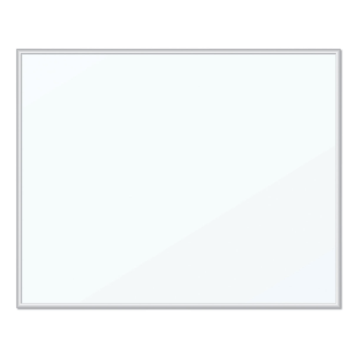 U Brands Magnetic Dry Erase Board, 20 x 16, White Surface, Silver Aluminum Frame (356U0001)